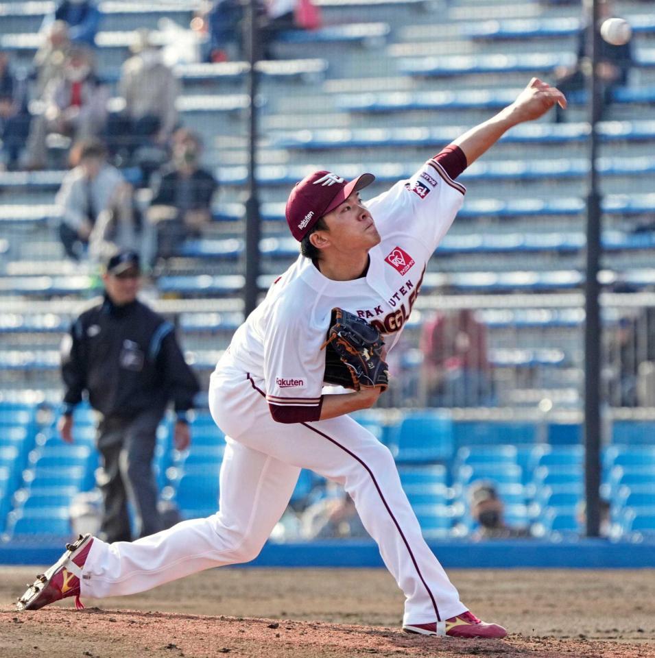 　６回から登板し、３回無失点の早川