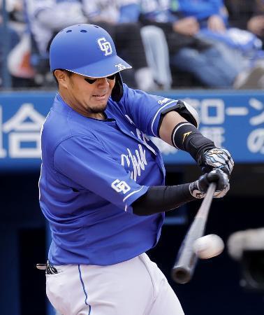 Ｄ０-８中（１２日）　中日の木下が２安打３打点