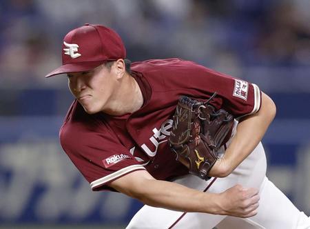 　中日戦に３番手で登板した小孫