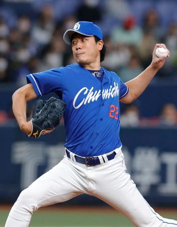 　オリックス戦に先発し、５回２失点だった大野雄