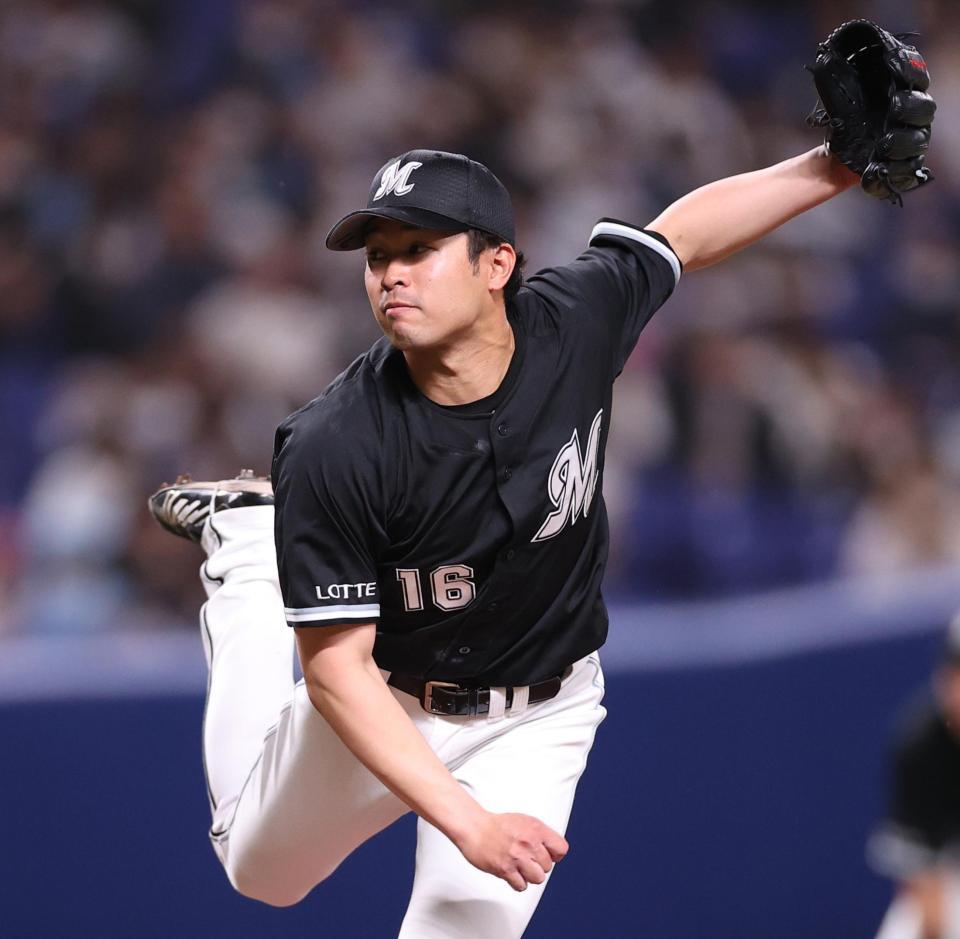 　中日戦に先発した種市