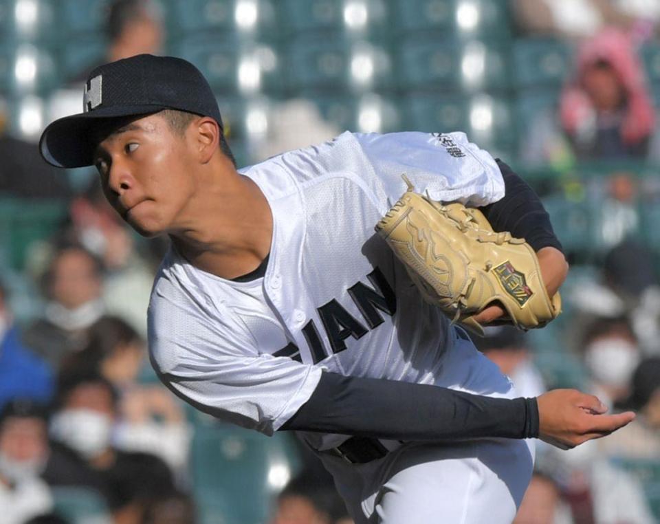 龍谷大平安・原田監督「本当にうれしい。これが甲子園」声出し解禁の