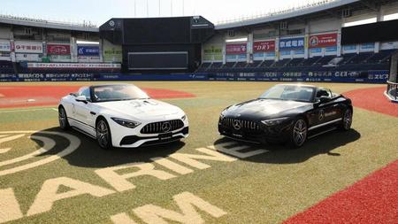 　リニューアルされたメルセデス・ベンツリリーフカー（球団提供）