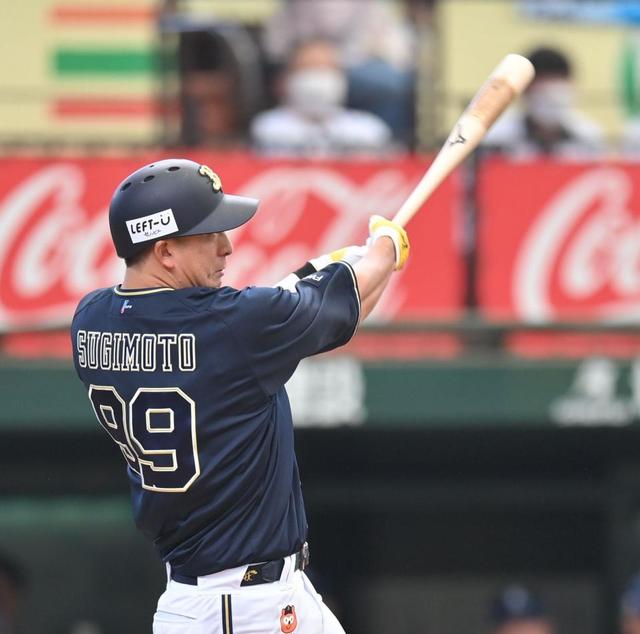 オリックス　杉本が今季１号の先制２ラン　昨季の初アーチは１０戦目「まさか入るとは思っていなかった」