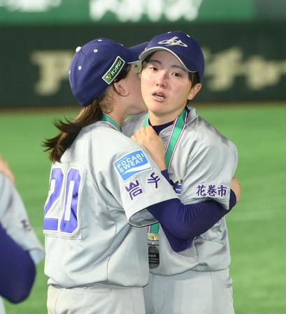 花巻東・佐々木秋羽内野手、３打数無安打で準優勝に涙 兄は怪物スラッガー・佐々木麟太郎 女子選抜高校野球/野球/デイリースポーツ online