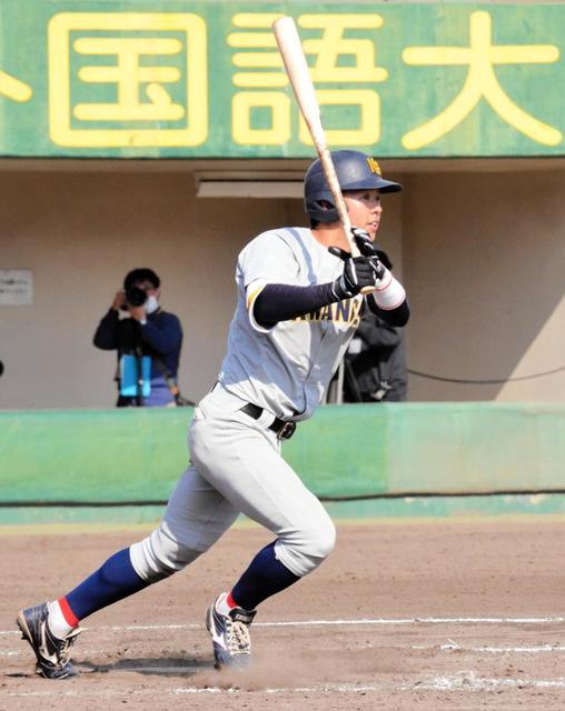 阪神・水口打撃コーチの息子・登間内野手が４打数２安打１打点と躍動　関学大が同大に快勝で勝ち点１。