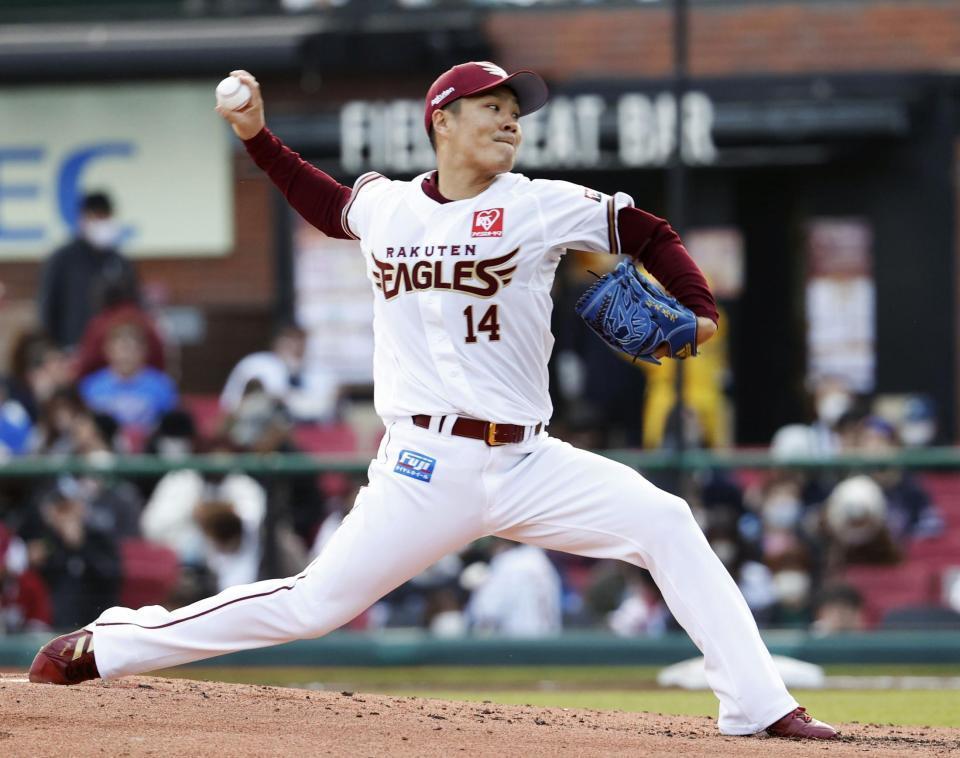 　西武戦に先発した則本