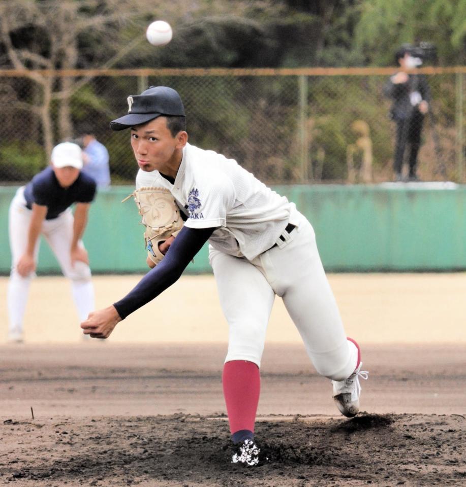 　抜群の安定感を見せた大阪桐蔭・前田