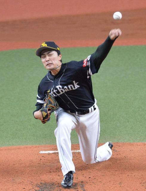 ソフトバンク開幕５連勝　４２歳和田は球団最年長星「野手の皆さんのおかげ」