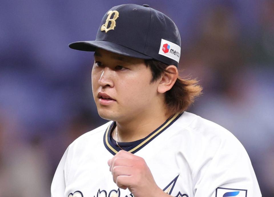 オリックス　2022年オリっこデー　サードユニ　宮城大弥選手 若いのにめっちゃ似合ってる」 オリ宮城の