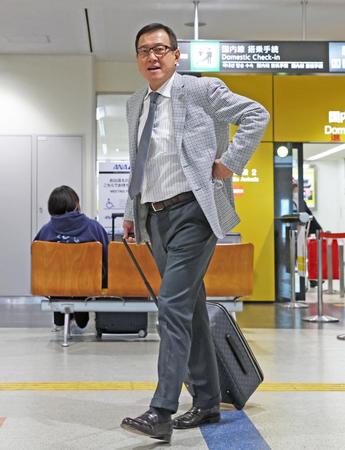 　長崎入りした原監督