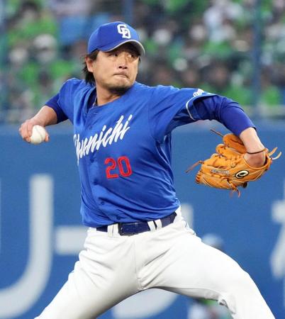　ヤクルト戦に先発した涌井
