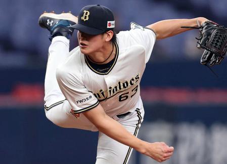 侍Jのオリックス・山崎颯一郎に「かっこいい」の声続々 全身黒