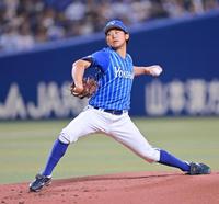 　中日戦に先発した今永