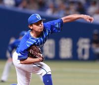 　中日戦に先発した今永