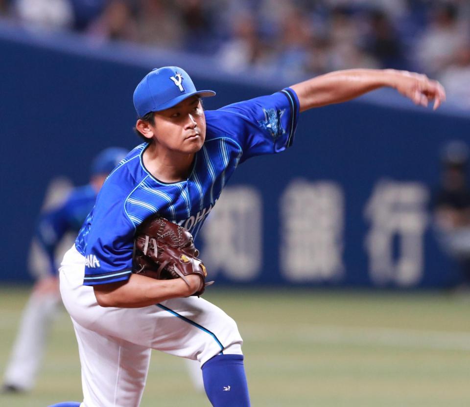 　中日戦に先発した今永