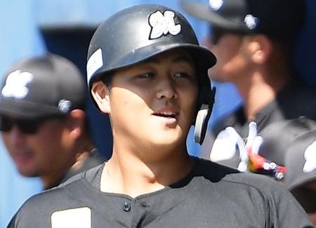 ロッテ・山口航輝