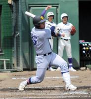 　３打数１安打だった慶応・清原勝児