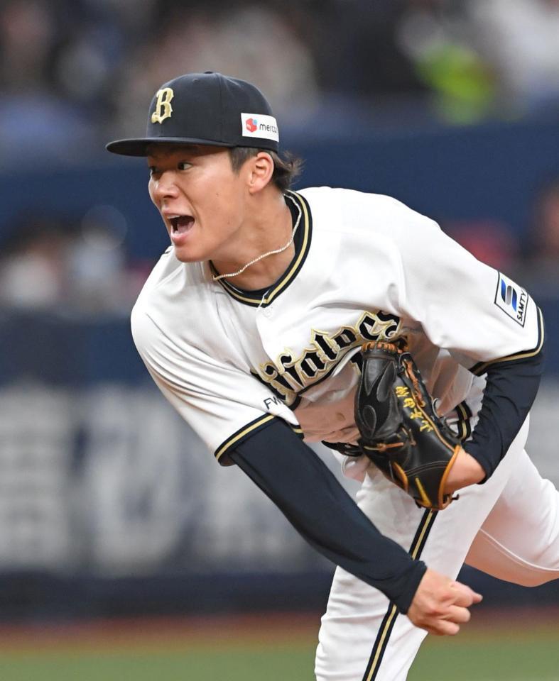 力投する山本（撮影・北村雅宏）