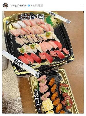 　日本ハム・新庄監督のインスタグラム（ｓｈｉｎｊｏ．ｆｒｅｅｄｏｍ）より