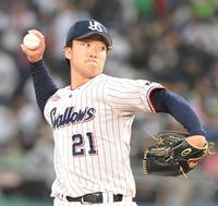 　力投する吉村（撮影・高部洋祐）