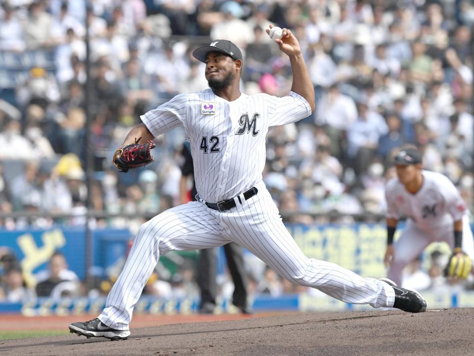 　ソフトバンク戦に先発したメルセデス