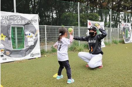 　「マリーンズ・キッズボールパーク」の様子（球団提供）