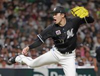 　６回２失点で４勝目を挙げた佐々木朗