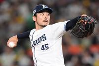 力投する西武・本田圭佑＝ベルーナドーム（撮影・棚橋慶太）