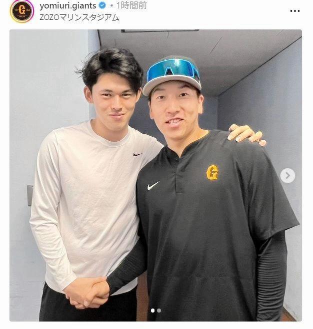 　巨人の公式インスタグラム（ｙｏｍｉｕｒｉ．ｇｉａｎｔｓ）より