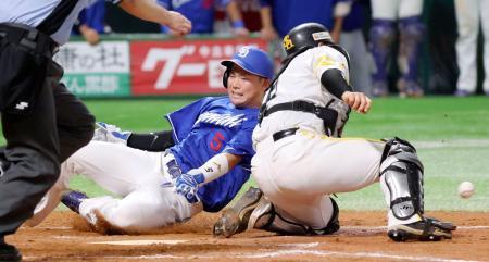 ソ５-６中（１日）　高橋周が勝ち越し打