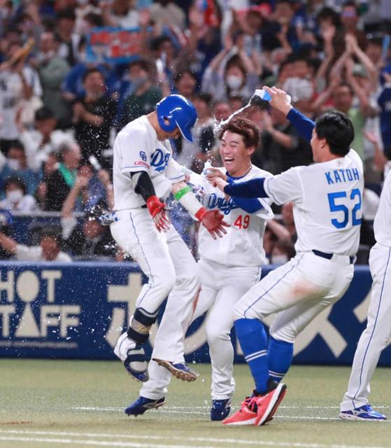 中日ドラ２村松　サヨナラ打で３連勝　「最後は腹をくくって初球からいこうと」