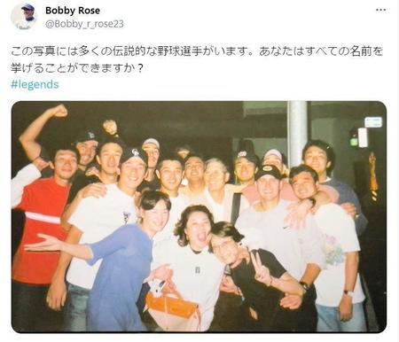 　ロバート・ローズ氏のツイッター（＠Ｂｏｂｂｙ＿ｒ＿ｒｏｓｅ２３）より