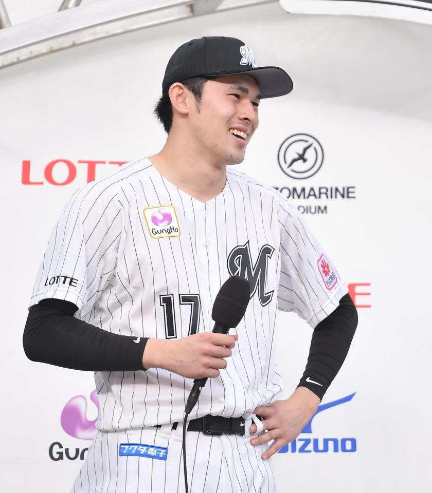 5勝目のロッテ・佐々木朗希「自分でいって抑えないと勝ちに