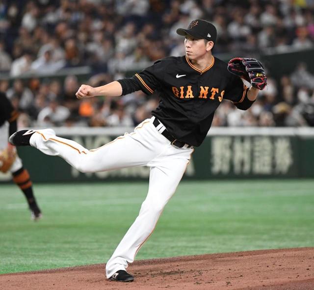 巨人・戸郷 両リーグトップ8勝目 116球要し6回7安打1失点も「要所を締める投球はできた」