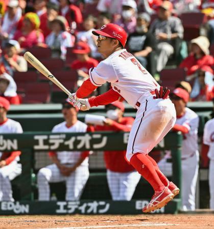 広６-４西（１７日）　広島が逃げ切る