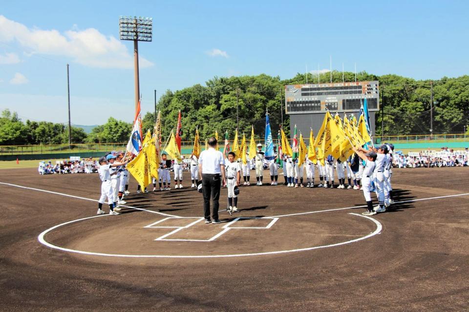 　栗山巧杯の開会式