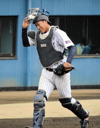 　大学の日本代表選考合宿に参加した流通経済大・萩原