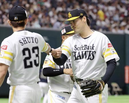 ソ７-１オ（２３日）　ソフトバンクが首位浮上