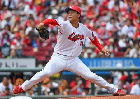 広3-2巨(25日) 広島が3位浮上