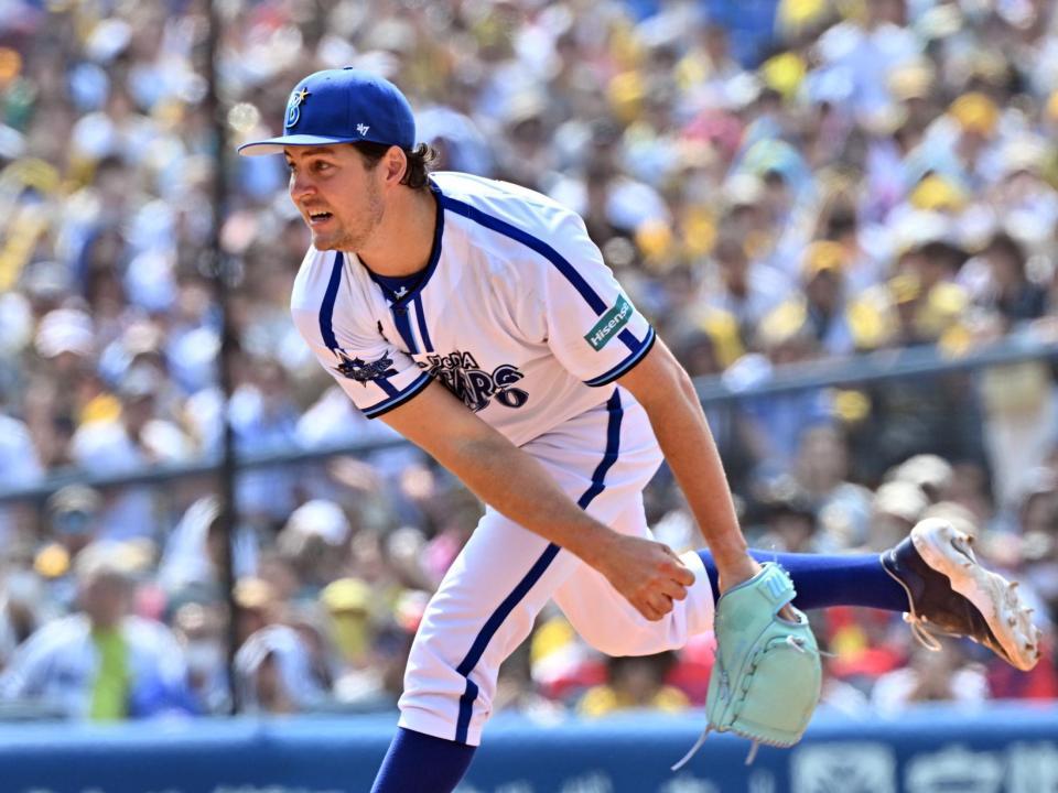 　阪神戦に先発したバウアー