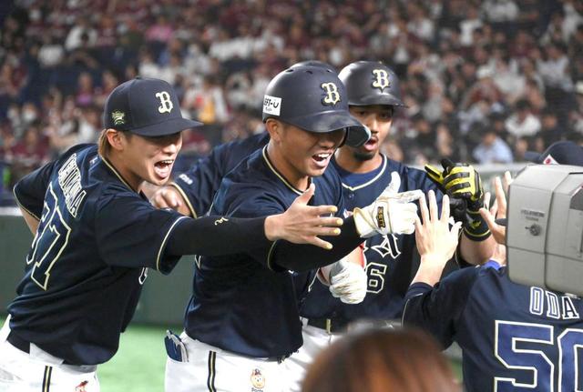 オリックス・頓宮　プロ初満弾＆２ラン　２年連続２桁アーチ到達で貯金も今季最多タイ「１４」