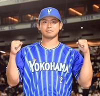 　７回６安打１失点１５奪三振の快投で６勝目を挙げた今永（撮影・佐藤厚）
