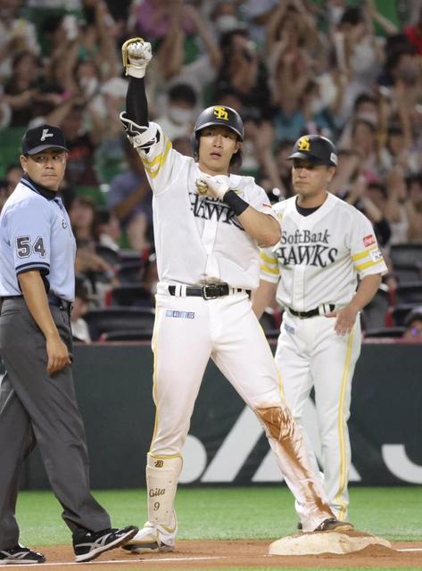 早い者勝ち、ソフトバンクホークス、柳田、松田、内川、摂津選手バブルヘッド4セット ソフトバンク・柳田 これぞ4番の活躍 先制2ラン＆勝ち越し
