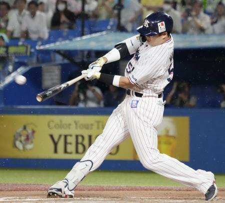 ヤ８-５中（１２日）　村上が逆転３ラン