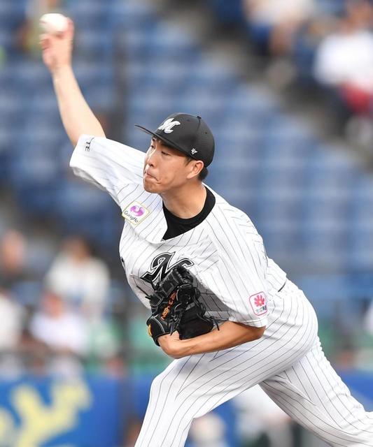 ロッテ・西野勇士が右肩違和感のため登録抹消　吉井監督「そんなに重い怪我ではない」