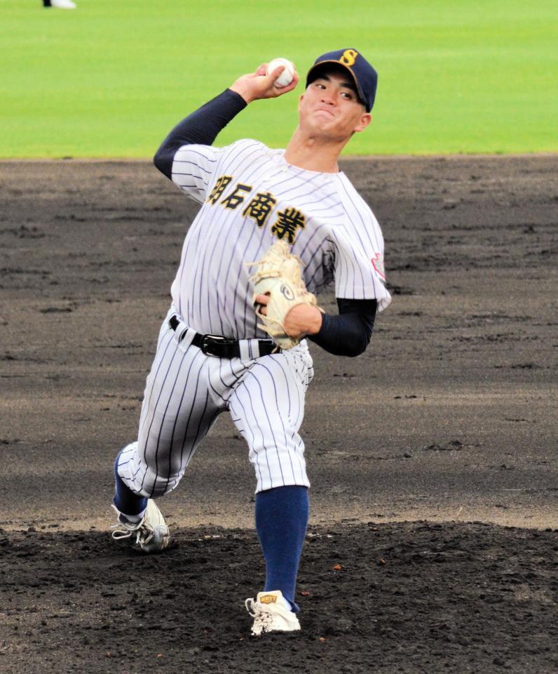 明石商業 甲子園ベスト４メンバーグラコン - 野球