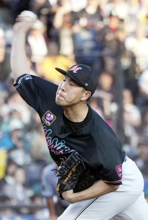 ロ５-２ソ（２２日）　西野、６回１失点で７勝目