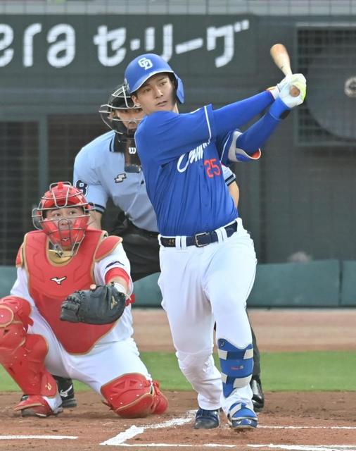 中日・石川昂４年目で初の２桁弾→勝野が七回に崩れて敗戦「いいところも悪いところも出た」