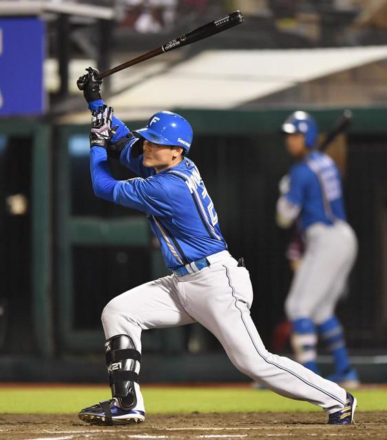 日本ハム　１３連敗脱出のち打線爆発　清宮、万波、マルティネスのクリーンアップ３連続適時打で楽天・田中将をＫＯ